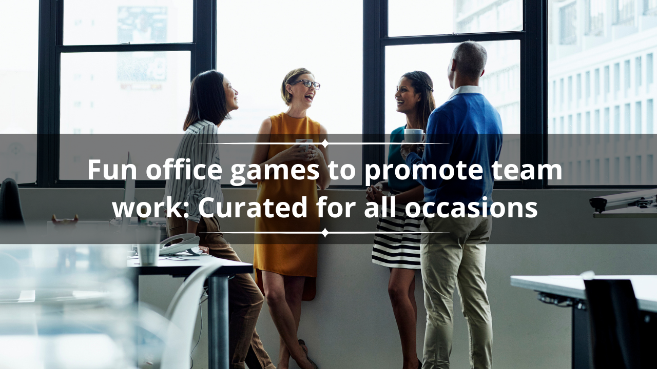 50 Fun office games to promote teamwork: Curated for all occasions