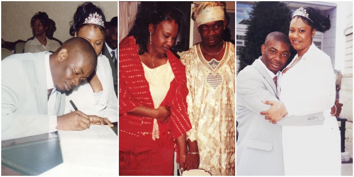 Nigerians react as more photos from Don Jazzy's previous marriage surface on social media
