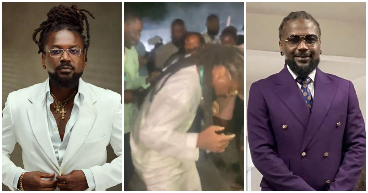 Samini Dagaati shows off spectacular dance moves after winning GIMPA SRC presidential elections