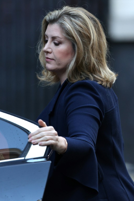 Britain's Leader of the House of Commons Penny Mordaunt says she is running 'for a fresh start'