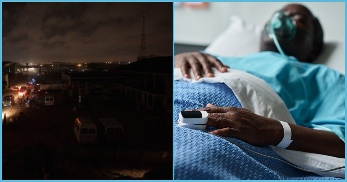 Ghanaian man loses dad after hospital lights go off