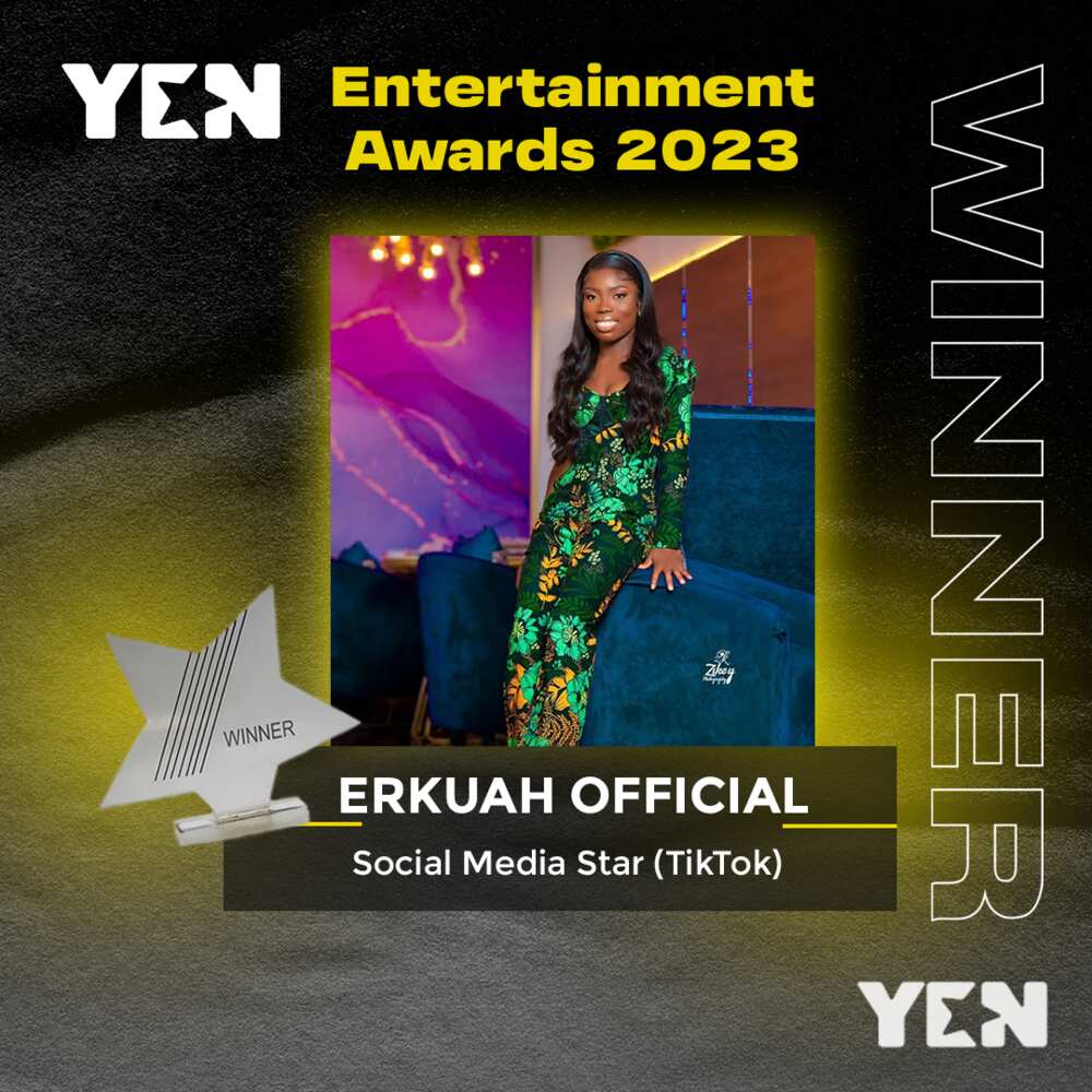 Erkuah Official wins at YEN Awards