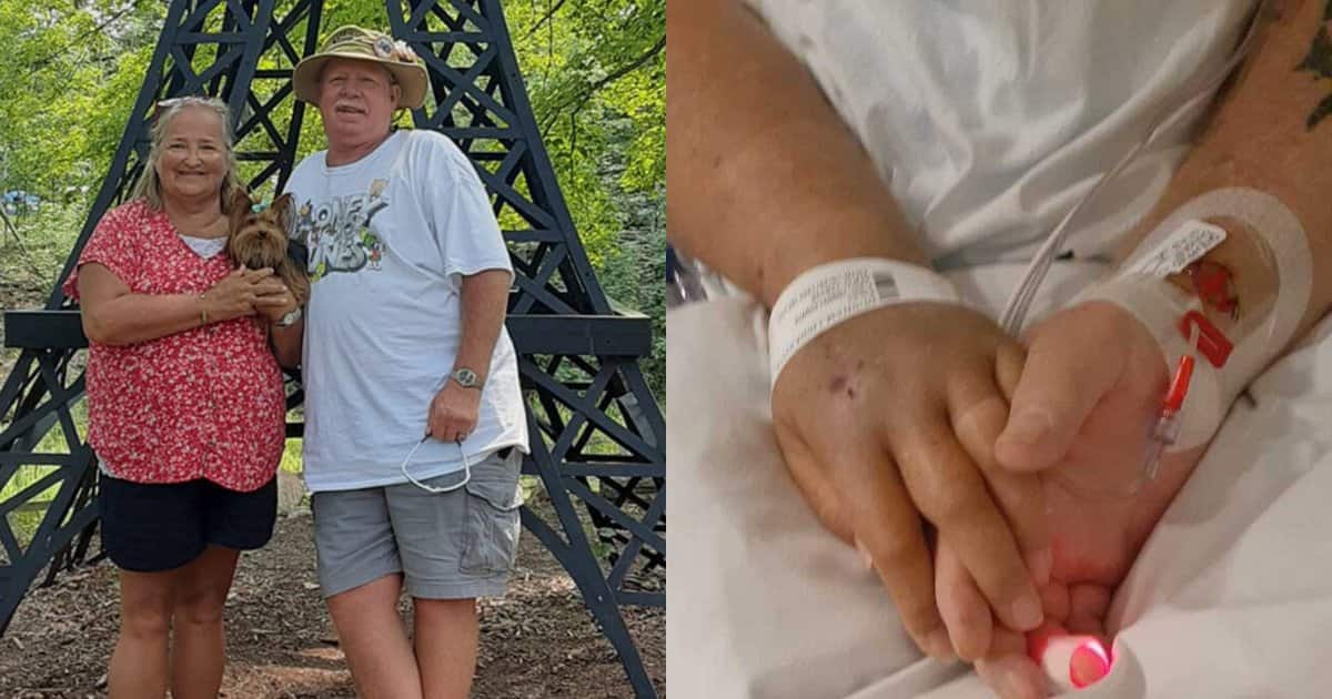 Couple die of COVID-19 while holding hands.