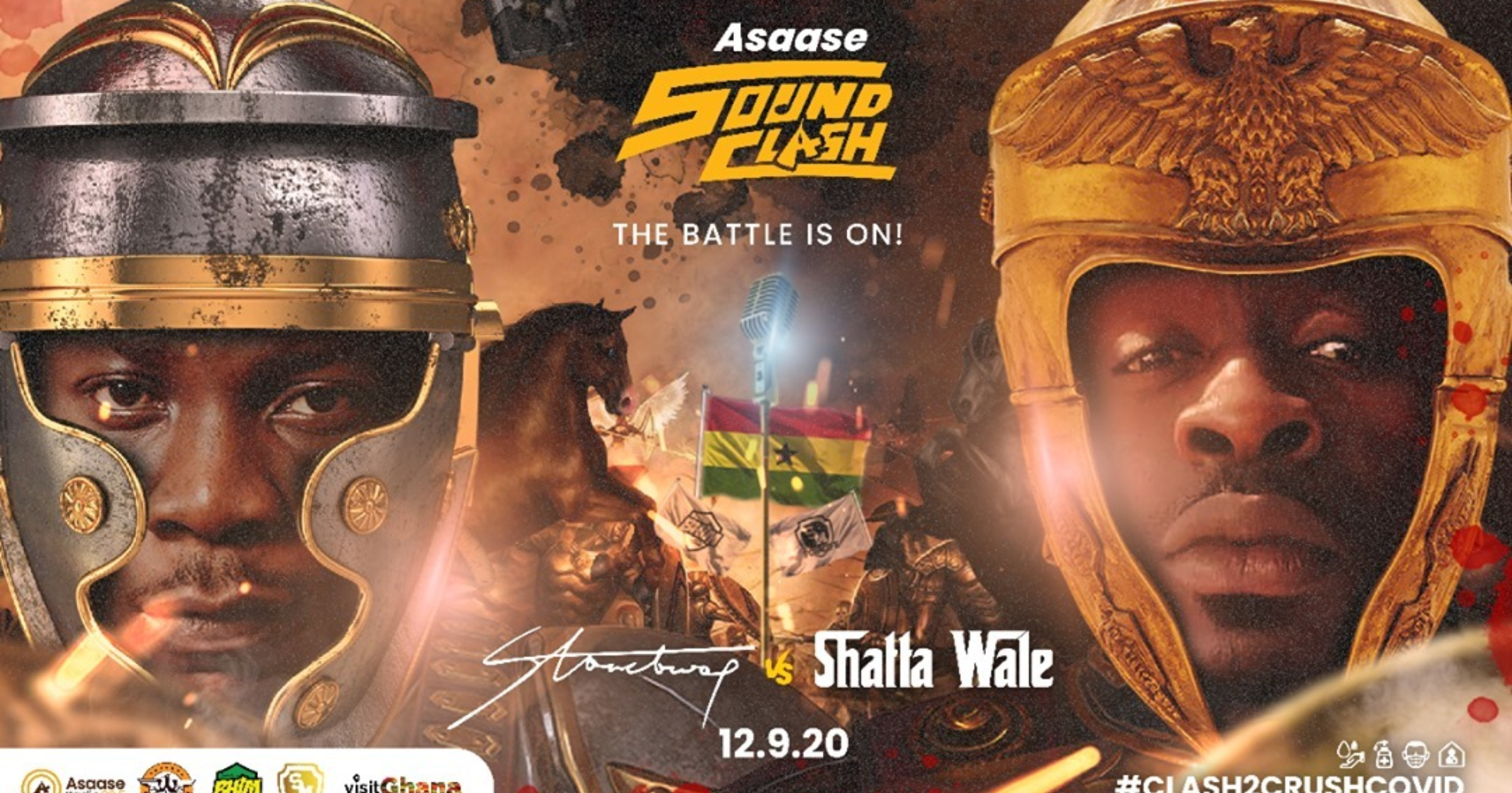 Shatta Wale pulls out of Asaase Soundclash; cites manipulation for Stonebwoy