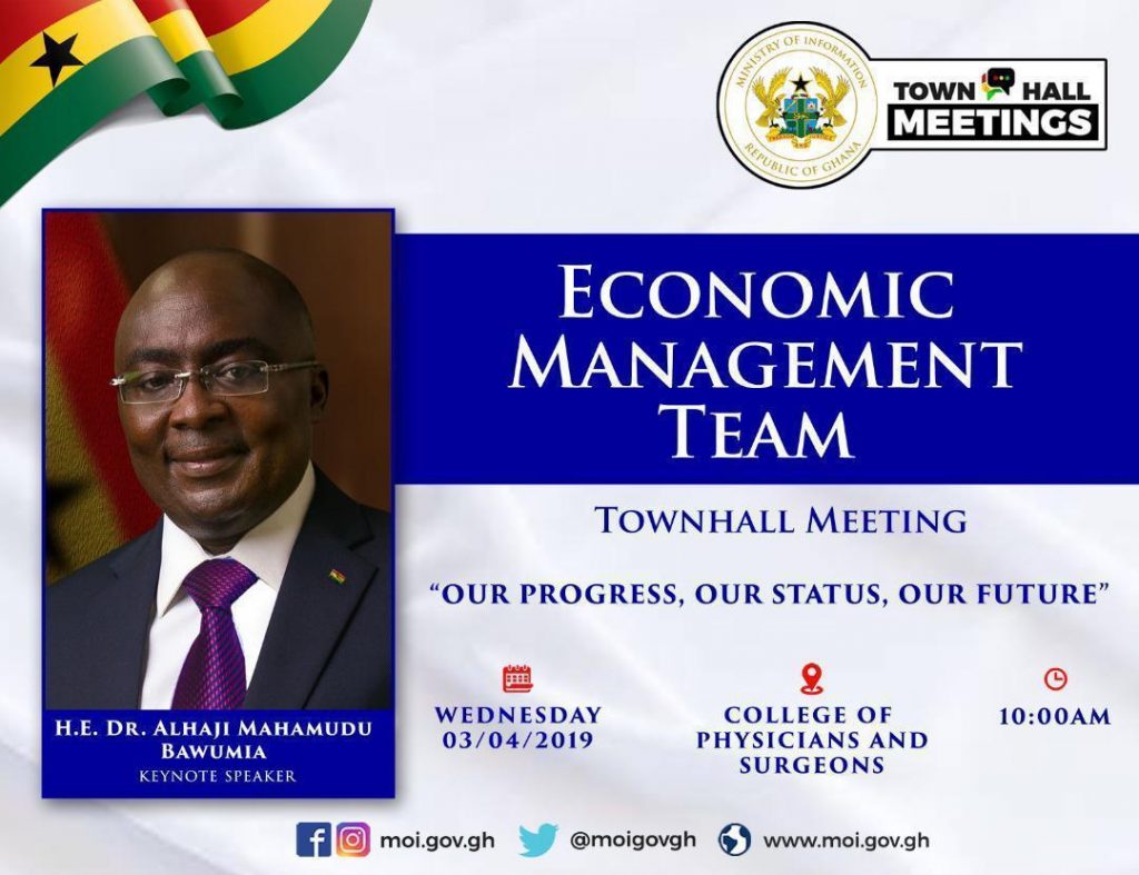 Bawumia to address Ghanaians on economy on April 3
