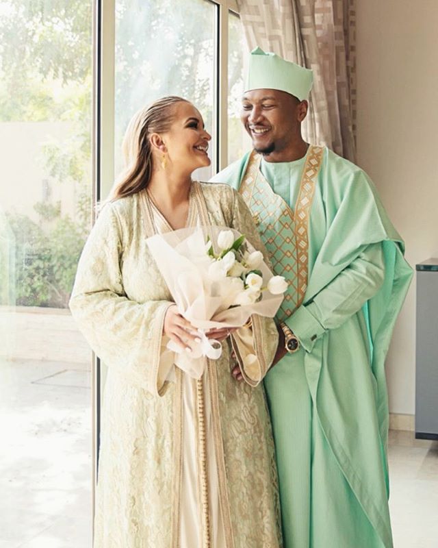 Shafik Mahama and wife