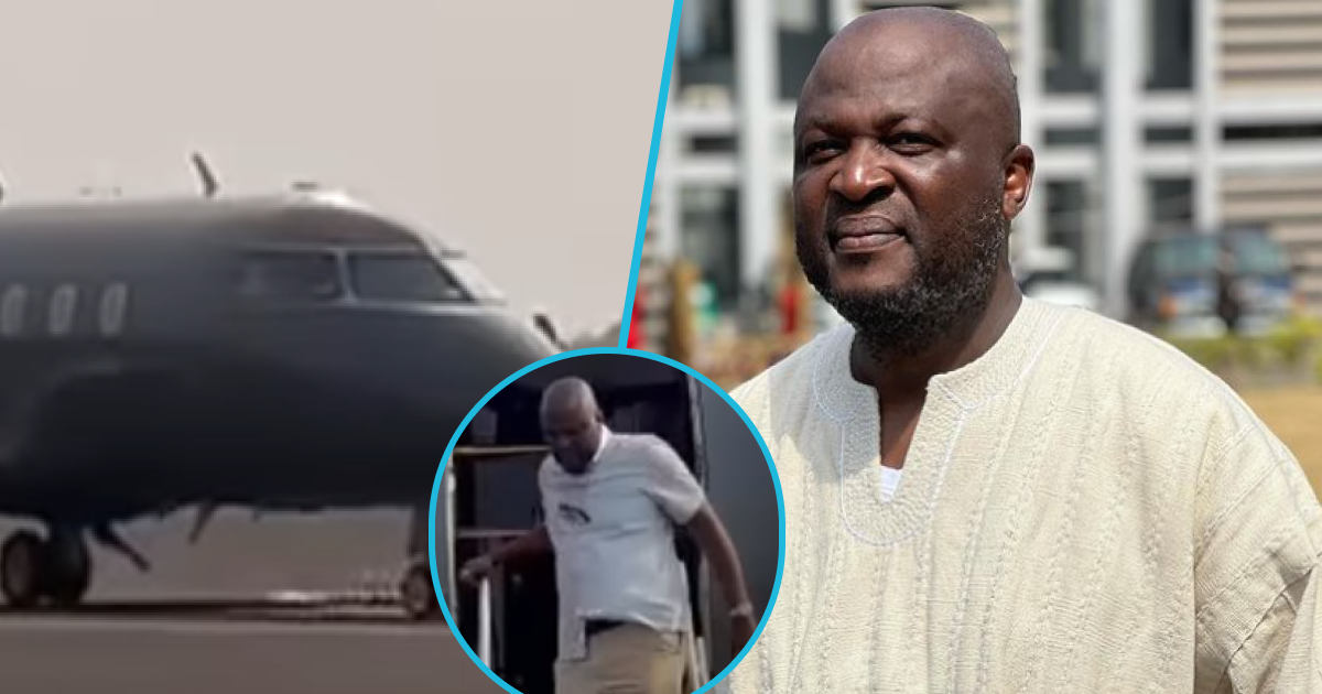 Ibrahim Mahama: Ghanaian billionaire shows off his luxurious private jet, video trends: “Big baller”