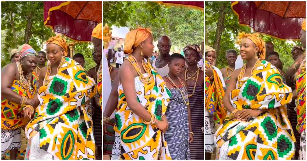 Ghana's Most Beautiful: AikoAdade Enstooled As Development Warrior In Oti Region