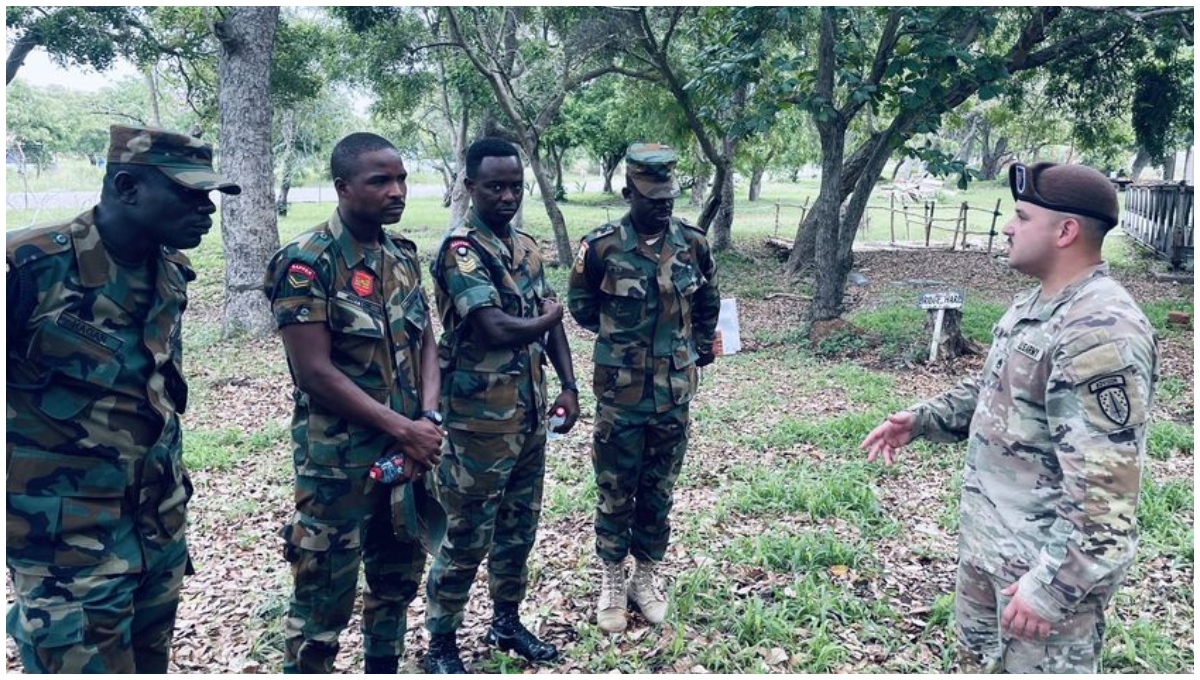 US soldiers train with Ghana Armed Forces as fears of terrorist attacks grow