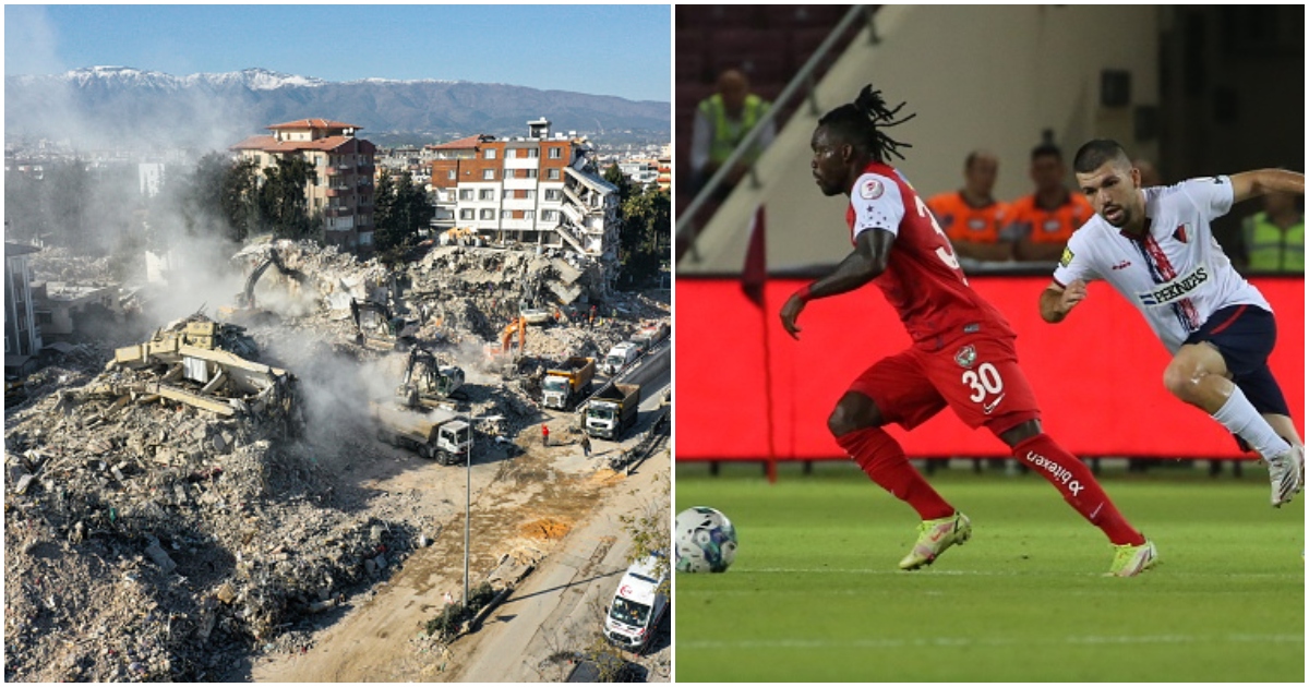 Atsu almost escaped earthquake but cancelled decision to leave at last minute - Club manager
