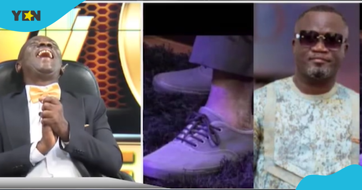 Akrobeto Composes Song For Ola Michael's Sensational Shoe, Peeps Howl With Laughter After Watching Video
