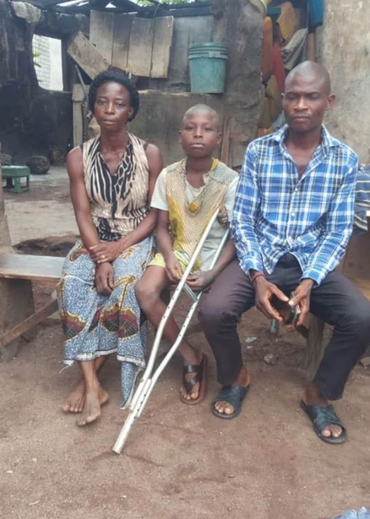 Hon Ipoola Ahmed Omisore hails donor who helped physically challenged boy