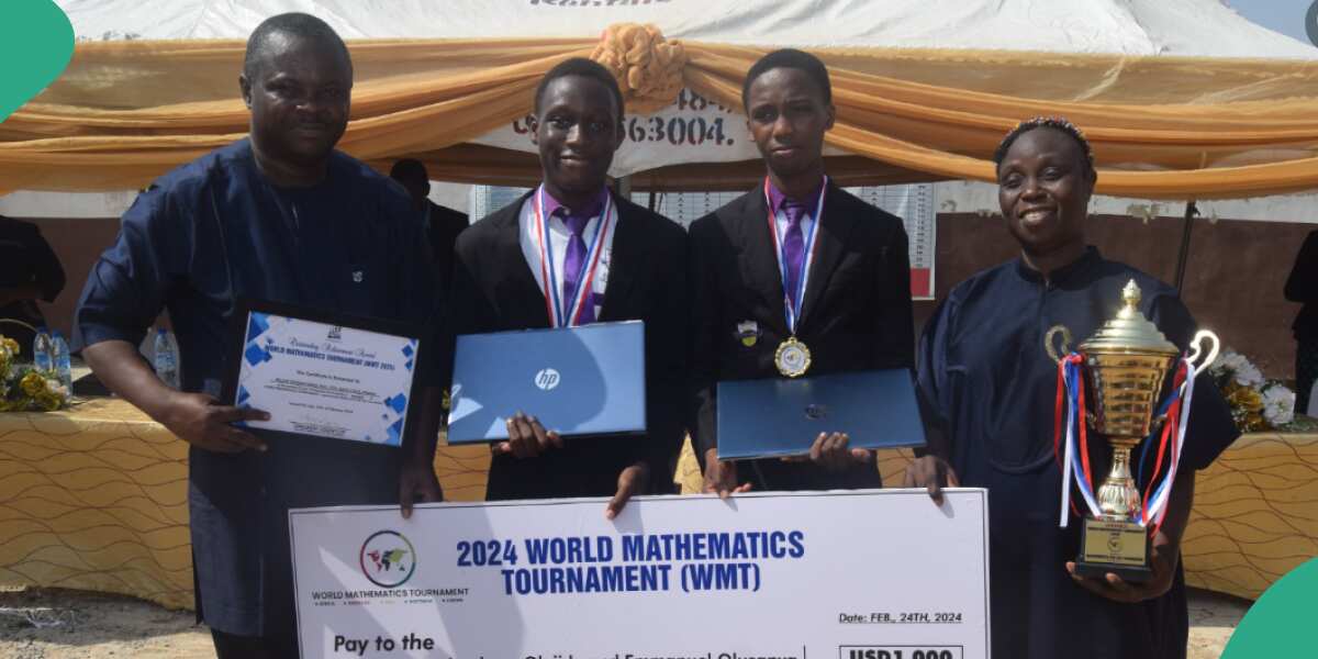 Two students win World Mathematics Tournoment.