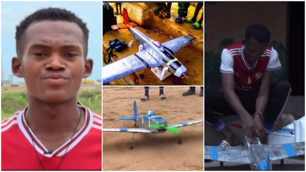 Young Igbo Man From Enugu Builds Aeroplane, Flies It in Viral Video As He Begs for Govt Support