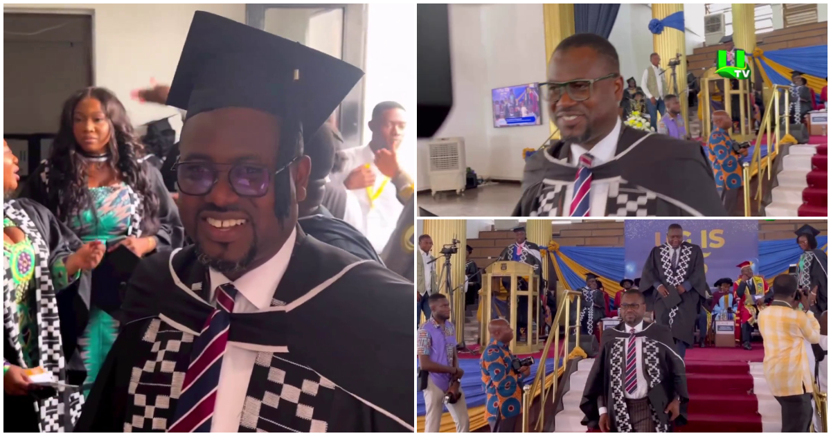 Abeiku Santana graduates from University of Ghana Business School