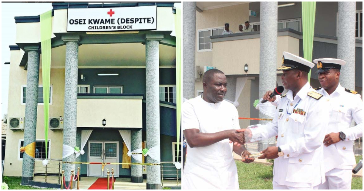 Dr Kwame Despite donates ultramodern Child Cancer Care Facility to 37 Military Hospital