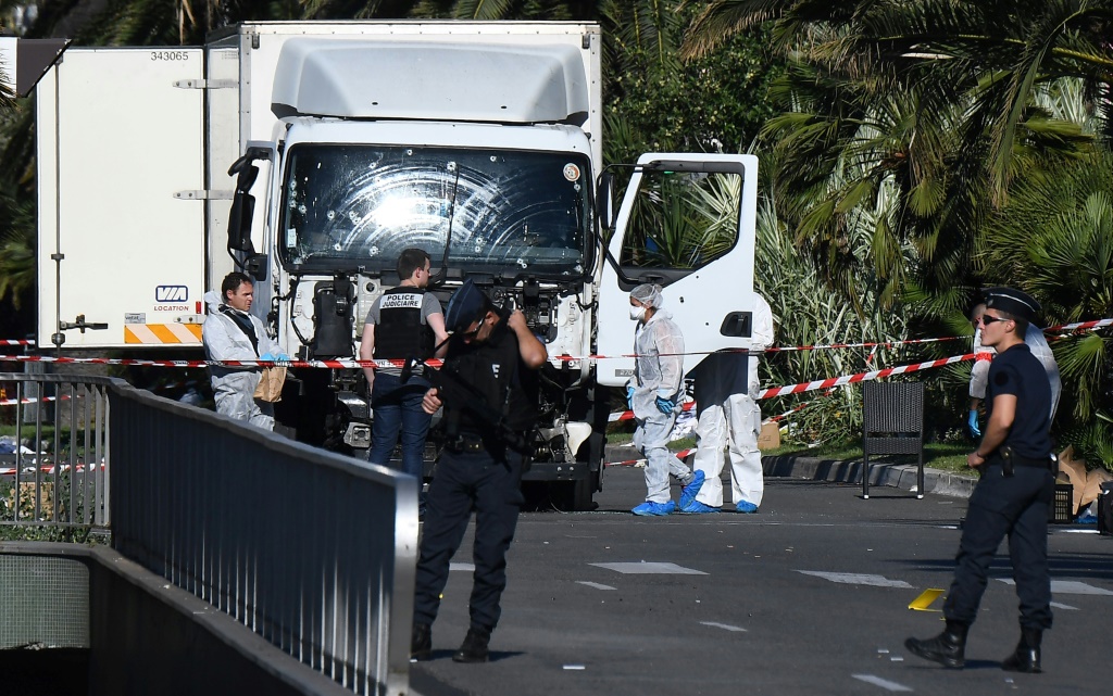 Many couldn't bear sitting through a video of the 2016 Nice massacre
at the Paris trial