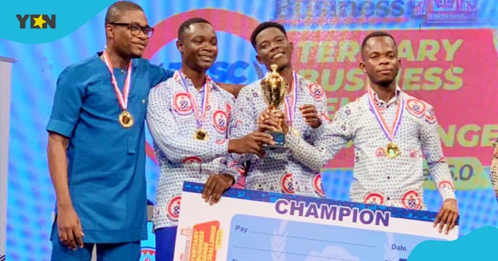 Tertiary Business Sense Challenge: UEW defeats UCC, KNUST to win version 5.0, gets GH¢8,000