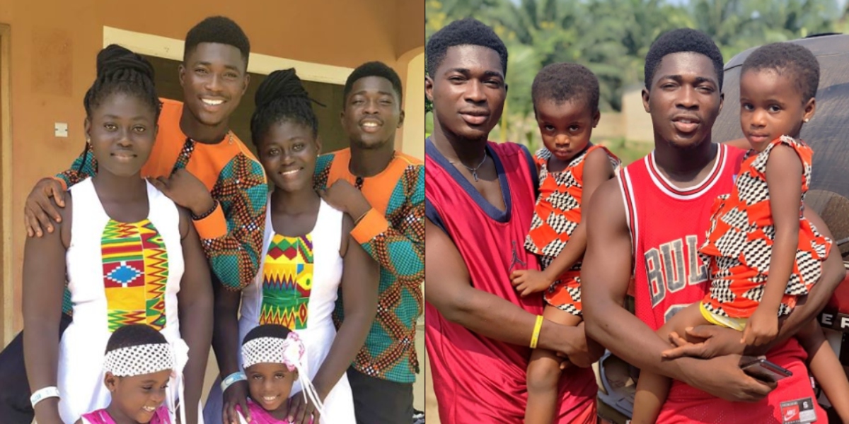 Beautiful photos of 3 Ghanaian sets of twins sparks powerful reactions on social media (Photos)