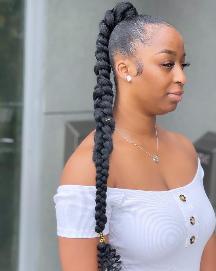 feed-in braids with sew in