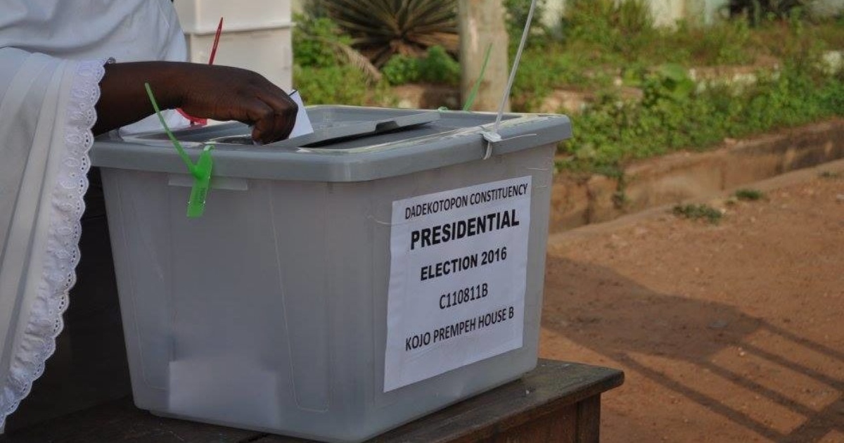 Man votes for all candidates on ballot paper; Ghanaians bash him as photo drops