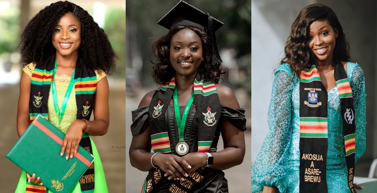 6 Recent graduates in GH with excellent academic achievements & enviable attractiveness