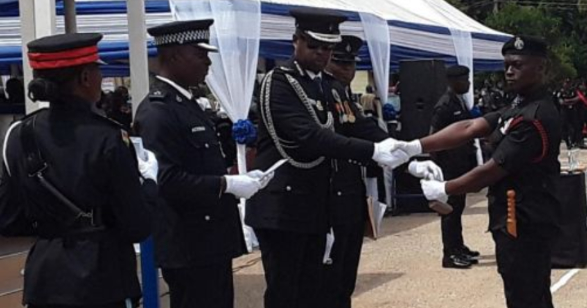 COP Kofi Boakye's son graduates from Police Training School