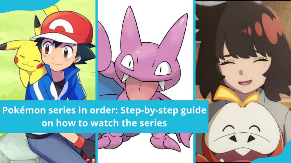 Pokémon series in order
