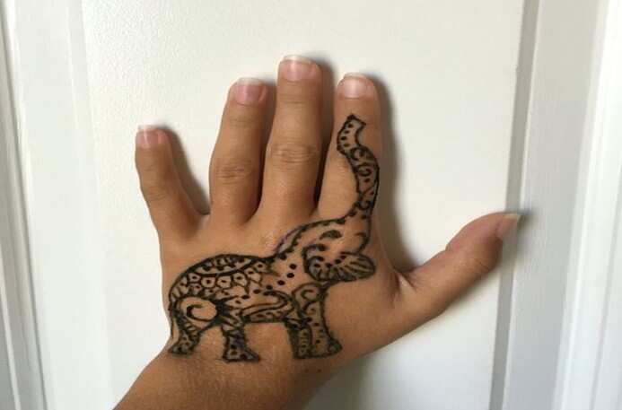 Details more than 71 elephant tattoo on hand  thtantai2