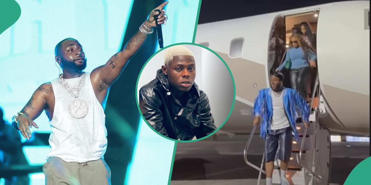 Mohbad: Davido arrives in Nigeria for singer’s candlelight procession, video of OBO in a jet trends
