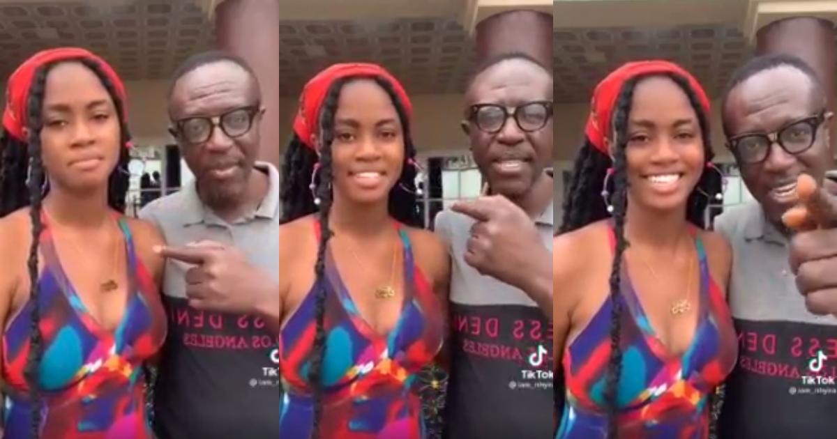 Ghanaian man Warns all Potential Sugar Daddies to stay awat From his Beautiful Daugher