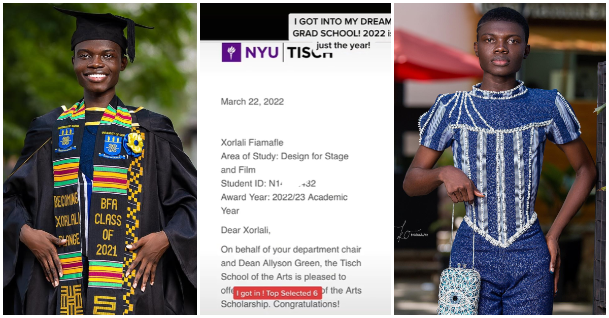 New York University grants admission to brilliant University of Ghana best graduating student