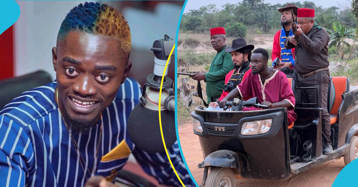Lil Win details why he chose Nollywood superstars over Ghanaian actors for his movie, fans hail him