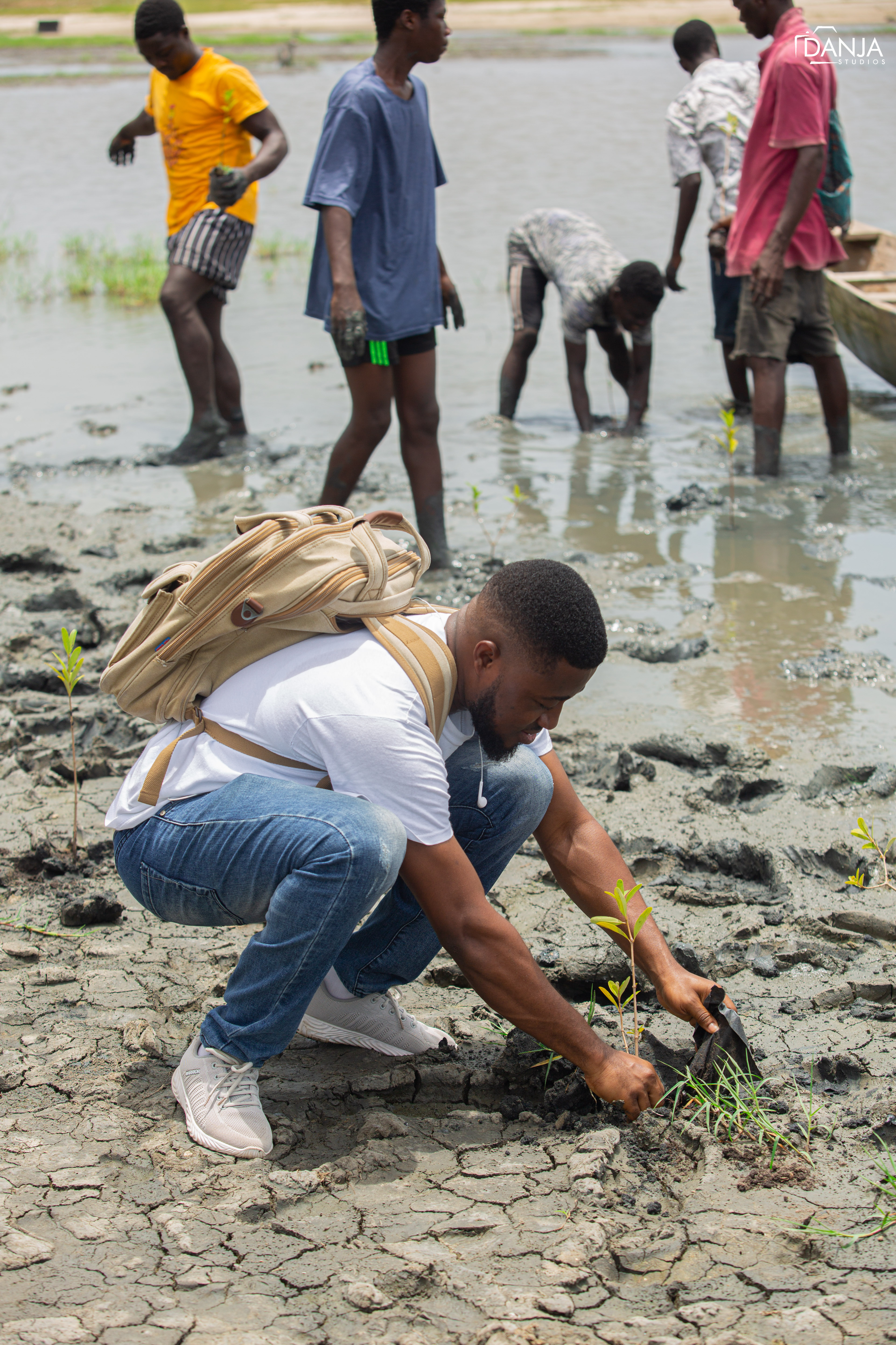 Dentsu Ghana Plants Thousand Mangroves At Muni-Pomadze Ramsar Site