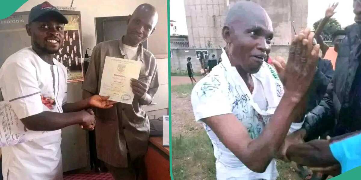 Jubilation as UNIJOS oldest student graduates after 18 years, photos go viral