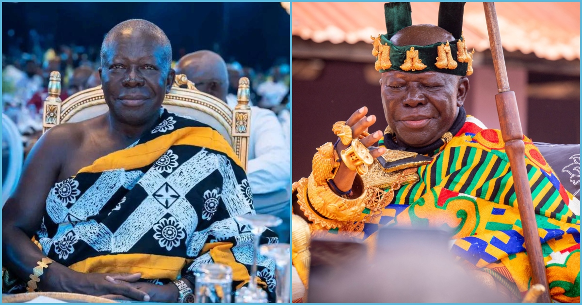 Otumfuo donates food to 10K sick people at government hospitals: "I wanted to have lunch with them"