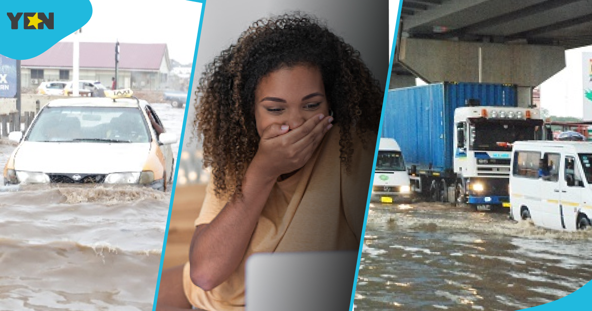 Accra Floods: Trending Photos And Videos Capture Massive Flooding In Capital After Heavy Rains