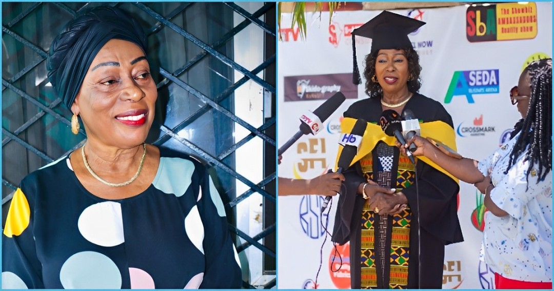 70-year Ghanaian woman named best-graduating student at Crystal Galaxy College: "Education has no end"
