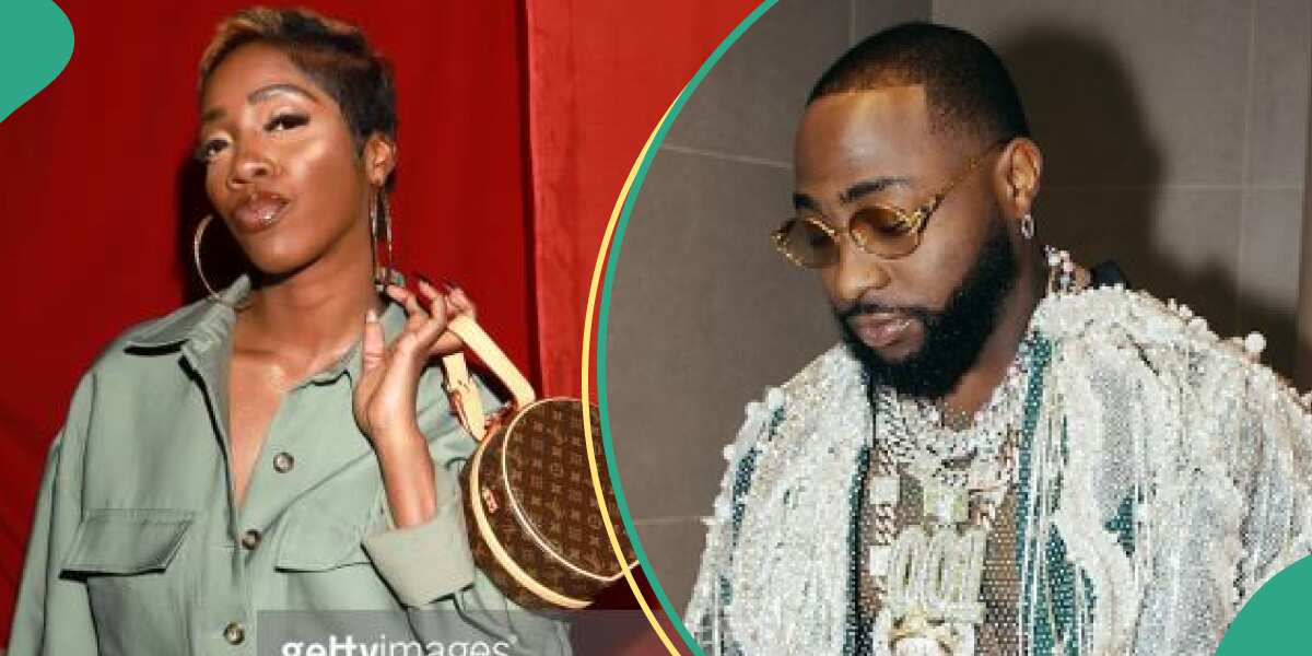 Throwback video of Tiwa Savage saying she once lived with Davido trends amid their messy rift