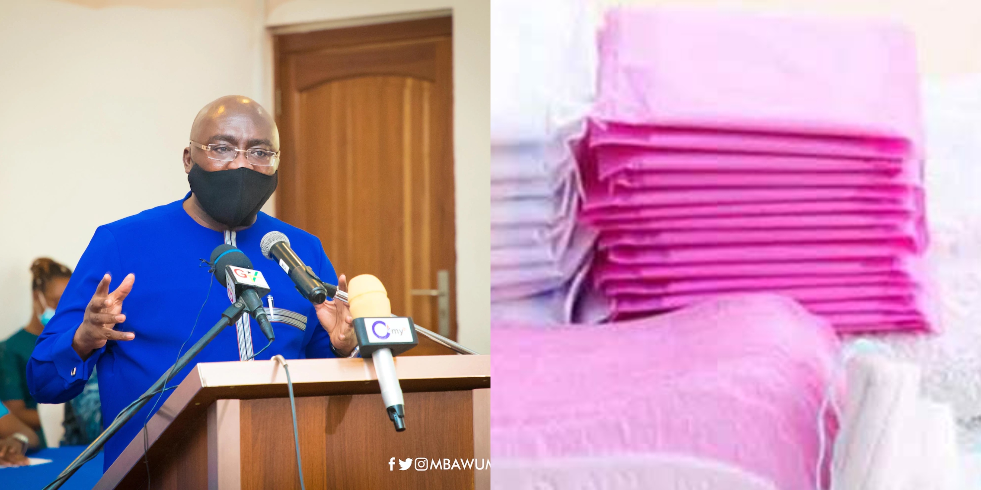 Election 2020: Import duties on sanitary pads will be scrapped - Dr Bawumia