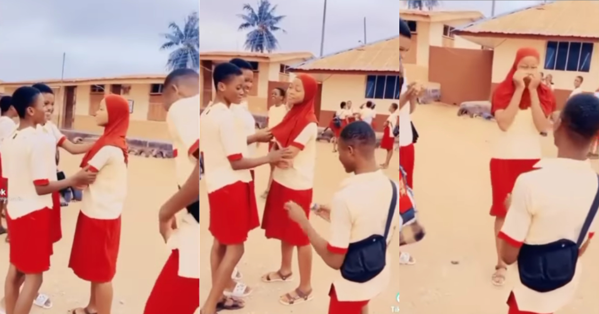SHS boy proposes to his SHS girlfriend on her birthday; video pops up