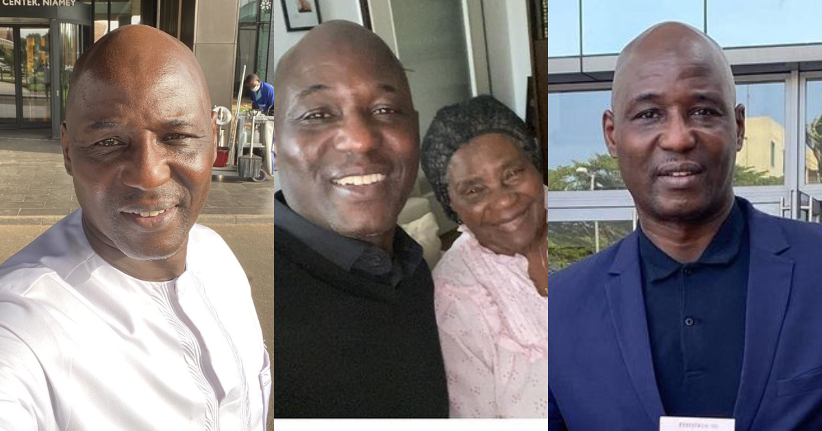 Former Black Stars defender Anthony Baffoe celebrates his mother's 93rd birthday with lovely photos