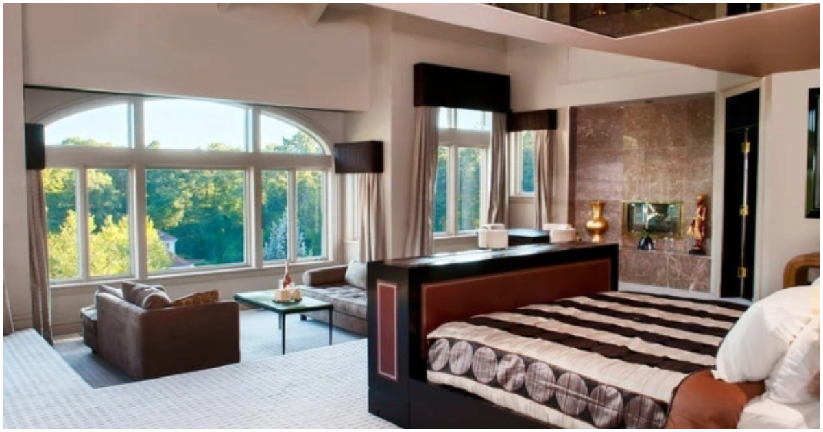 The Master Bedroom of the Property