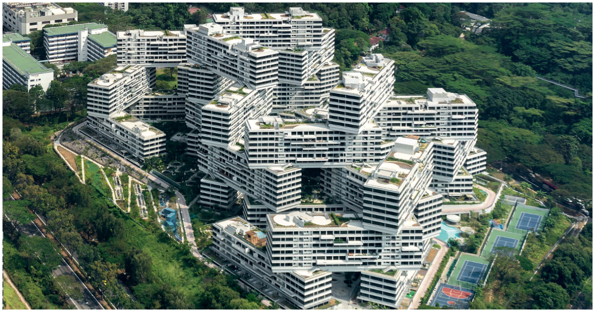 The Interlace residential apartments in Singapore