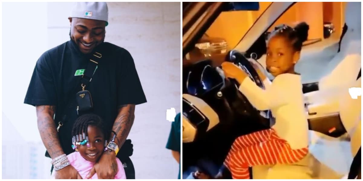 The OBO way: Davido gets Range Rover for his first child Imade as early birthday present