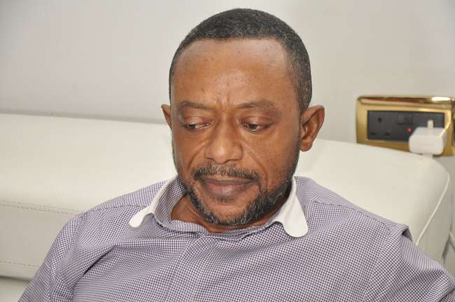 Photo of Owusu Bempah in handcuffs pops up after being rushed to the hospital