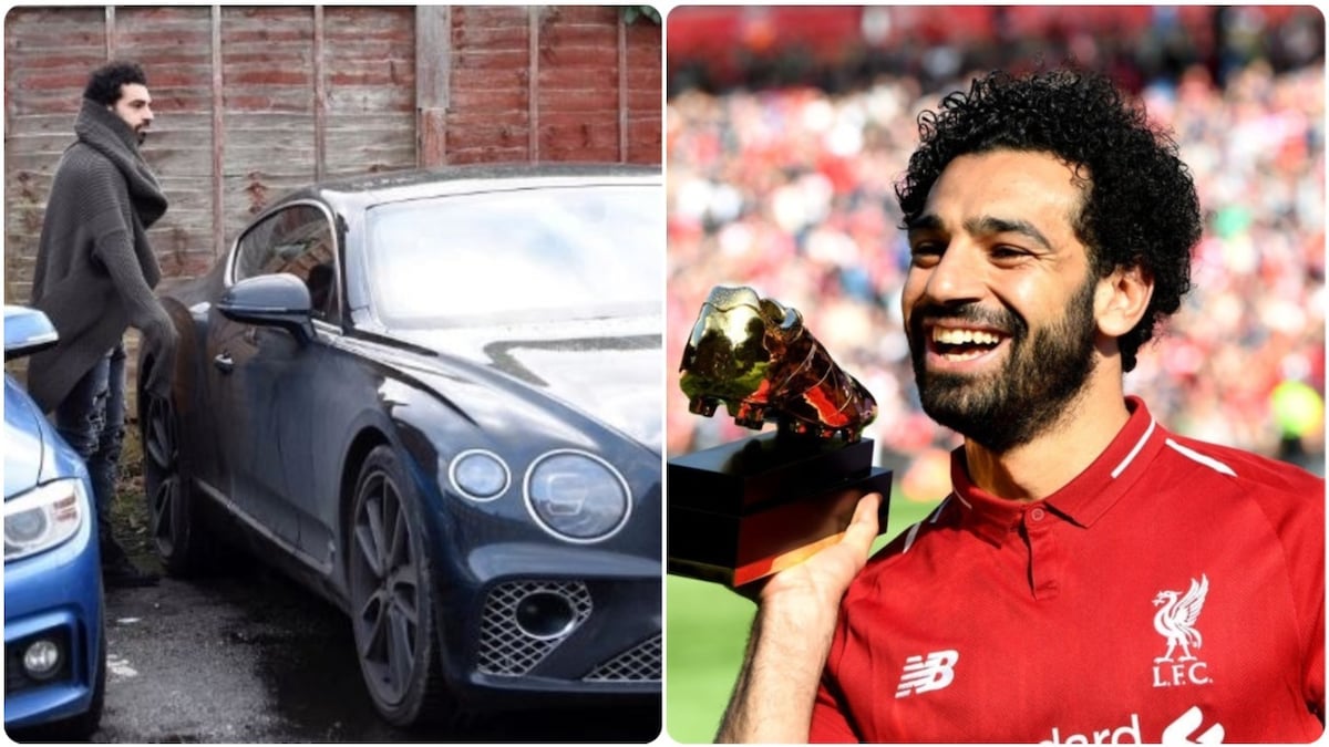 Mo Salah flaunts GHC5.8million worth exotic cars garage to celebrate brace against