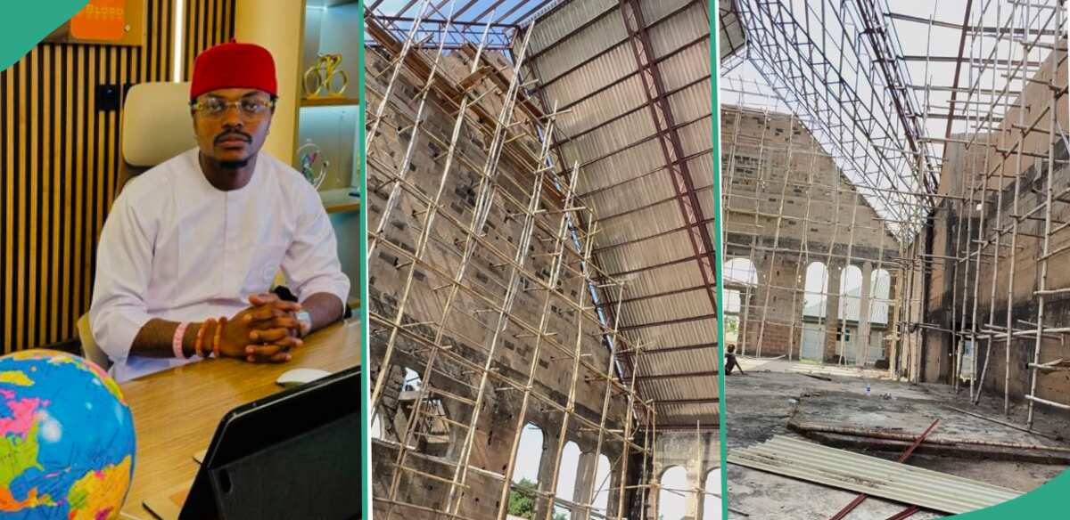 Rich businessman building big church in his village with GH₵3.3 Million