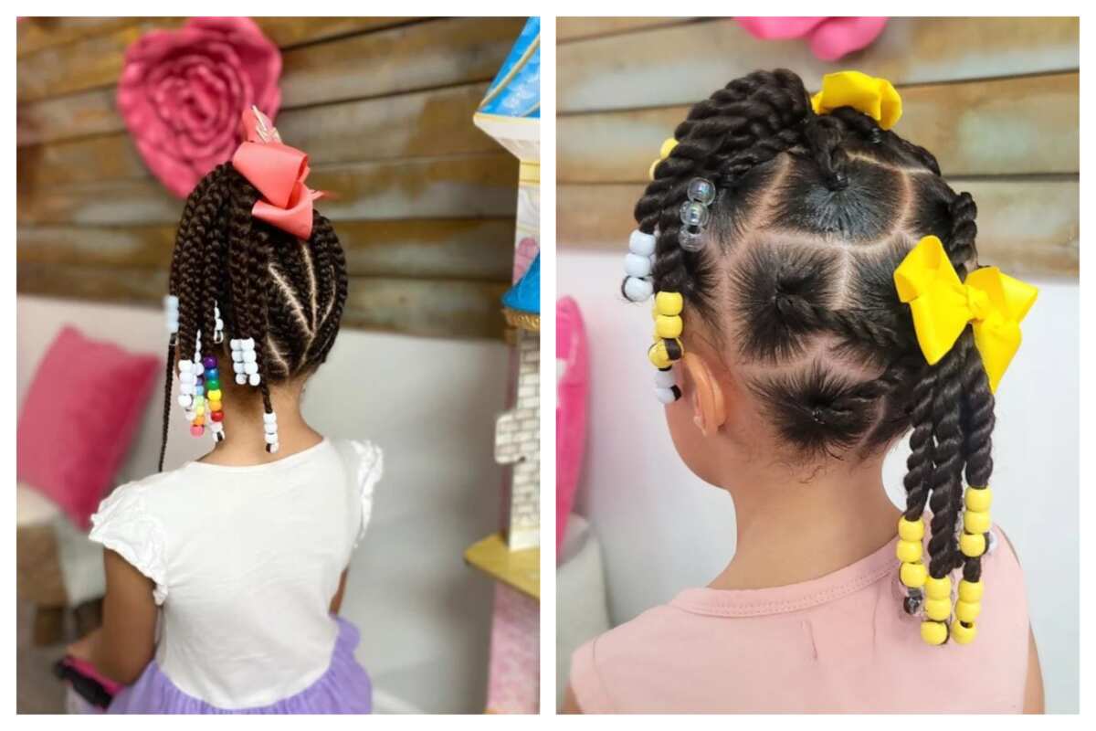 kids Braids With Beads  2022 Back To School Braids Hairstyles For Kids 