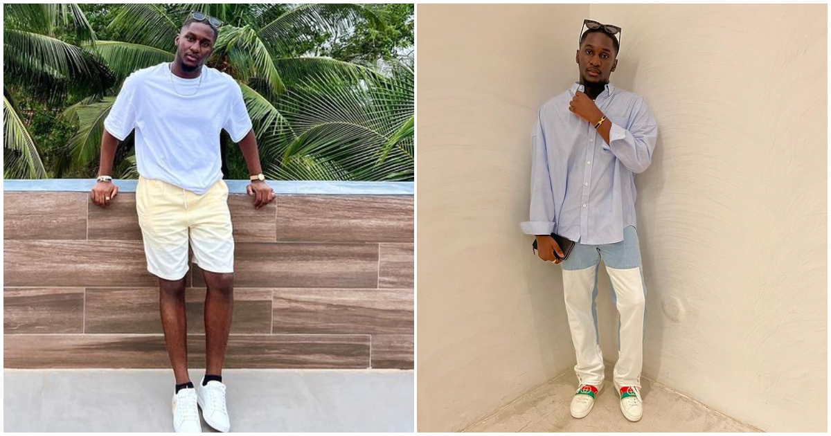 Osei Kwame Despite's Son: 5 Times Saahene Modelled In Designer Clothes And Sneakers